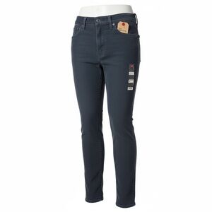 Levi's Dark Gray Corduroy Trousers 721 High Rise Skinny 25 x 28 Short NWT